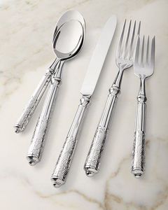 Ensemble de couverts modernes en acier inoxydable pour la maison, comprenant fourchette, cuillère, couteau, résistant au lave-vaisselle, léger, idéal pour les repas en famille - Product Image 4