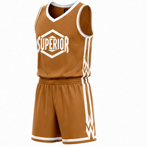 Ensemble de maillots de basket-ball modernes avec technologie de séchage rapide, coutures renforcées, personnalisation de la marque de l'équipe et coupe confortable pour une performance optimale - Product Image 3
