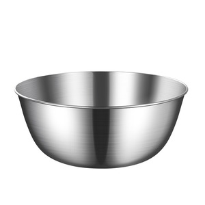 Bol de service élégant en acier inoxydable de qualité supérieure, bol en métal durable pour salade, mélange de fruits, service à la table, maison, restaurant, meilleur prix - Product Image 4
