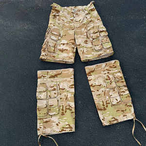 Pantalon cargo tactique camouflage multi-poches, pantalon convertible à fermeture éclair détachable, coupe-vent d'extérieur, pantalon de combat pour homme - Product Image 2