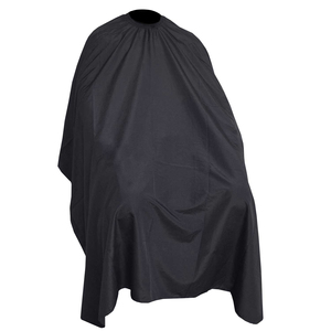 Cape de coiffure en polyester pour salon, 50x56 pouces, fermeture à boutons-pression, confortable, antistatique, accessoires professionnels pour barbier - Product Image 4