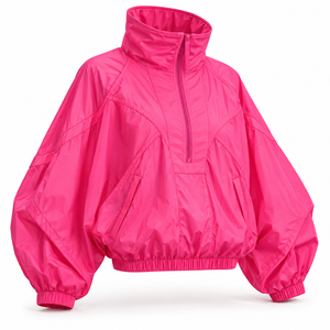 Electric Yellow Bomber Style <b>Windbreaker</b> Jacket Lightweight Windproof Outdoor Rain Shell Unisex Sports Workwear Cycling <b>Camping</b> - Product Image 5
