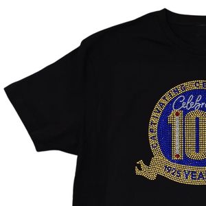 Sigma Gamma Rho Central Region Centennial Tee T-shirt noir ajusté à manches courtes pour femme, impression graphique personnalisée, streetwear décontracté - Product Image 5