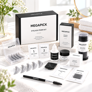 Kit professionnel de permanente et de rehaussement de cils fabriqué en Corée avec colle et baume non toxiques 2-en-1 pour usage en salon ou à domicile, haute qualité OEM ODM - Product Image 6