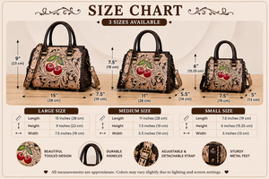 New Arrival Premium <b>Tooled</b> Floral Brown <b>Leather</b> Duffel Bags Small Cowgirl Style Crossbody Top Handle Gym Sports Travel Handbags - Product Image 2