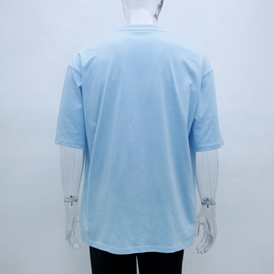 <b>INFLATION</b> Gsm 2025 Cotton Breathable Plus Size Men's Unisex Oversized Heavyweight Custom T-shirt - Product Image 5