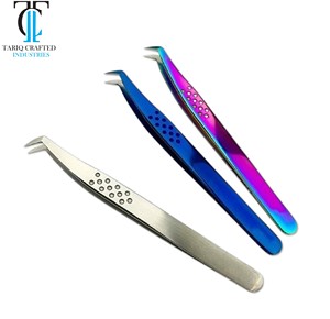 Pinzas Ergonómicas para Extensión de Pestañas para Volumen Ruso y Colocación Precisa de Pestañas - Product Image 3