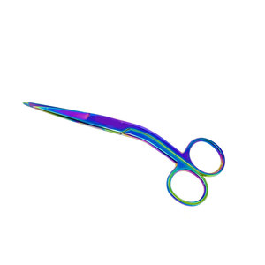 ชุดกรรไกรตัดผ้าพันแผล 2 แพ็ค ขนาด 4.5 นิ้ว 5.5 นิ้ว หลากสีเคลือบไทเทเนียม สแตนเลสสตีล กรรไกรตัดสำหรับการแพทย์ฉุกเฉิน EMT พยาบาล MOL - Product Image 3