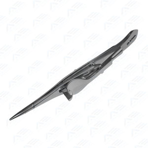 ที่จับเข็มโลหะ เครื่องมือผ่าตัด เครื่องมือแพทย์ ที่จับเข็มแบบตรง คุณภาพสูง ทำจากสแตนเลส - Product Image 6