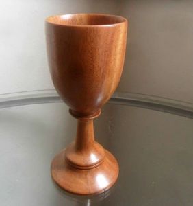 Premium Solid Wood Coffee Mug Handcrafted Wooden Mug Natural Grain Finish Rustic Style Eco Friendly Drinkware for Dining - Product Image 3
