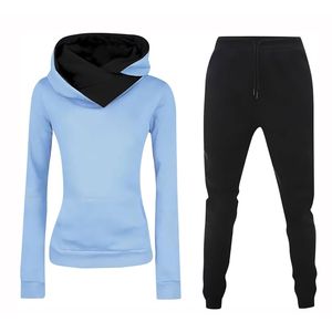 Survêtement pour femme de haute qualité, léger et ajusté, respirant, en tissu 100% coton, motif uni, grandes tailles pour la saison hivernale - Product Image 6