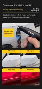 Portable Electric Gravity Feed ABS <b>Spray</b> Gun Battery Powered Handheld Paint Sprayer DIY Home Repair Decoration Artwork USB 0.3mm - Product Image 6