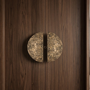 มือจับประตูทองเหลืองแท้ ดีไซน์หรูหรา ทันสมัย ลวดลายแกะสลัก สำหรับประตูทางเข้าโรงแรม |   ทนทานสำหรับใช้งานกลางแจ้ง - Product Image 5