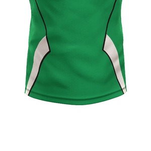 เสื้อรักบี้แบบสั่งทำ OEM พร้อมลายตารางและโลโก้ด้านหน้า  ทนทาน ระบายอากาศได้ดี ผลิตจากโพลีเอสเตอร์อย่างหนา  ชุดแฟชั่น - Product Image 4