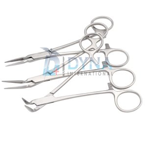 Ensemble de 3 pinces à racines Stieglitz de haute qualité (droites, 45 et 90 degrés), instruments chirurgicaux dentaires certifiés CE - Product Image 6