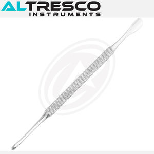 Altresco Pousse-cuticules en acier inoxydable Outil de nettoyage des ongles à double extrémité - Product Image 6