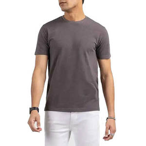 Camiseta de Algodón para Hombre, Estilo Simple y Único, Tejido Suave, Suministro Directo de Fábrica, Ropa Masculina para Uso Diario - Product Image 2