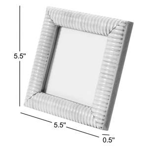 Cadre photo vintage fait main en os naturel - Product Image 2