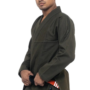 Kimono de karaté personnalisé haut de gamme 100% coton, uniforme de BJJ pour hommes, vêtements d'arts martiaux, style une pièce - Product Image 6