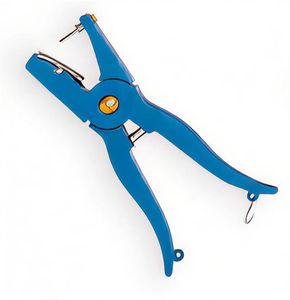 เครื่องติดป้ายหูวัวแบบโลหะ ปรับแต่งโลโก้ได้ สำหรับปศุสัตว์ในฟาร์ม - Product Image 1