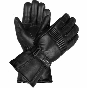 Gants de moto en cuir légers, compatibles écran tactile, respirants, antidérapants, anti-chute, avec fermeture auto-agrippante, pour la pêche et les activités de plein air - Product Image 5