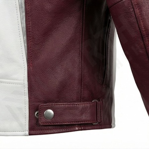 Nouvelle arrivée, veste d'hiver en textile et cuir pour homme, veste de course unisexe, imperméable, coupe-vent, grande taille, homologuée CE, couleur personnalisée - Product Image 5