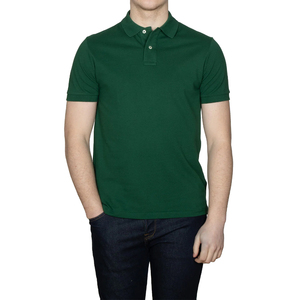 Camisetas de Golf de Alta Calidad 100% Poliéster para Hombre, con Logotipo Bordado Personalizado, Transpirables, Ecológicas, Sólidas, las Mejores Camisetas Polo - Product Image 3