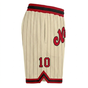 Shorts de basketball pour hommes personnalisés, multicolores, respirants, à taille élastique et taille haute, coupe ample, séchage rapide, sport décontracté, été - Product Image 3