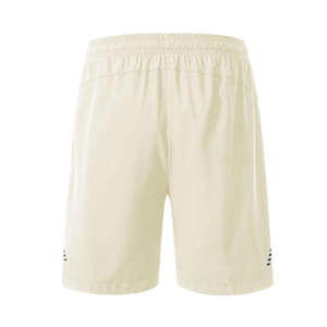 Pantalones Cortos Deportivos Casuales para Hombre, Color Negro Sólido, de Secado Rápido, Cintura Elástica, Ecológicos, de Cintura Media, Estilo Atlético, Tejido de Poliéster - Product Image 3