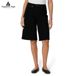 Shorts Bermuda pour femmes en coton 100% écologiques, respirants et à séchage rapide, haute qualité, faible MOQ - Product Image 1