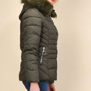 Long Sleeves Latest Design High Quality Women Puffer Jacket Women Top Selling Custom Design Puffer Jacket Regular Length - Product Image 3