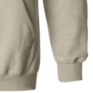 Sudadera con Capucha Beige de Manga Larga, Sudadera con Estampado Gráfico, Ropa Deportiva Informal para Mujer, Puños Acanalados, Moda para el Día a Día - Product Image 2