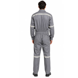 Combinaison de travail de sécurité / Vêtement de travail avec bandes réfléchissantes / Combinaison de sécurité pour hommes la plus vendue pour les travaux de construction - Product Image 4