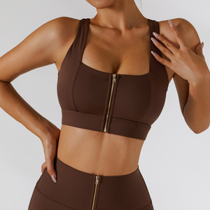 Sujetador deportivo de alto soporte para mujer, el más vendido, para gimnasio, entrenamiento, correr, ropa deportiva, top transpirable - Product Image 1