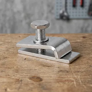 C-Rail Mounting Girder <b>Clip</b> 1.5mm Electric Power Use Industrial Equipment Model C-Rail Accessories-01 Made Gujarat CMK POWER - Product Image 6