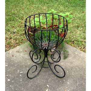 2026 Trending Look Low Price Metal Wire Wrought Tableware Garden Planter Urns for Home Indoor & Outdoor Decoration - Product Image 4