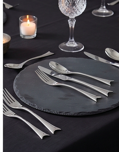 Juego de Cubiertos Minimalistas de Acero Inoxidable, Cuchillo, Tenedor y Cuchara con Acabado Espejo, Aptos para Lavavajillas, Vajilla para Bodas - Product Image 3