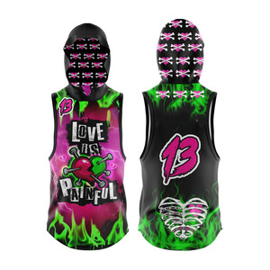 Uniforme de football 7v7 personnalisé en gros, maillot de flag football 7on7 respirant 100% polyester avec impression par transfert thermique personnalisée - Product Image 2