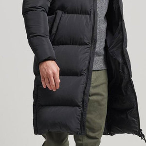 Chaqueta de Plumón para Hombre, Invierno 2026, con Logotipo Personalizado, Elegante, Larga, con Capucha - Product Image 4