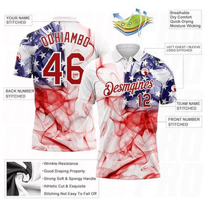 Custom Mens Golf Polo <b>Shirt</b> Personalized Tennis <b>Shirts</b> Two Button Boys <b>Bowling</b> Jersey Lightweight Breathable Sports Athletic - Product Image 2