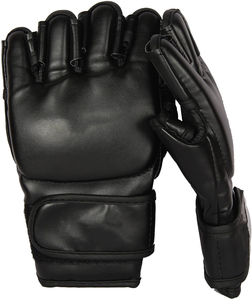 Gants de boxe professionnels en cuir synthétique résistant, fermeture auto-agrippante, évacuation de l'humidité, sangle de poignet réglable, unisexe - Product Image 5
