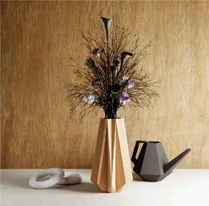 Style Tabletop Wood Flower Vase for Living Room Housewarming Flower Vase Best selling sale - Product Image 6