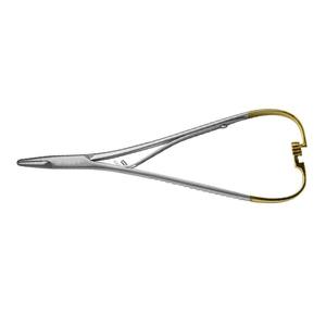 Reusable Manual Needle <b>Holders</b> Delicate Fine Tip High Quality Stainless Steel TC Dental Surgical Instrument Shuja Surgico - Product Image 3