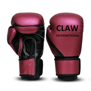 Gants de boxe en cuir de vachette de haute qualité, gants d'entraînement et de sparring professionnels, gants de boxe en cuir PU pour arts martiaux - Product Image 3
