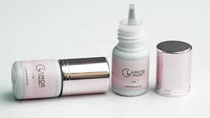Pegamento para Extensión de Pestañas Profesional Glamor Pink Label, Secado Rápido de 2-3 Segundos, Sin Hidroquinona, 3 ml para Uso - Product Image 2