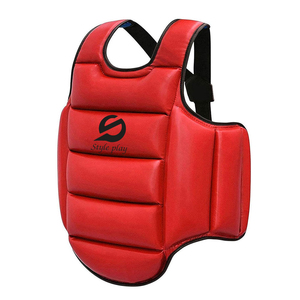 Protector de Pecho para Boxeo de Cuero PU, Personalizable en Color/Logotipo/Tamaño, Servicios OEM/ODM, Protector de Pecho para Boxeo de Alta Calidad - Product Image 3