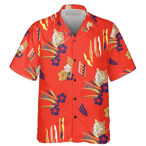 Chemise Hawaïenne Homme Personnalisée 100% Polyester, Imprimé Pirate Darth Vader, Manches Courtes, Col en V, Tissu Popeline Respirant pour Vacances d'Été - Product Image 3