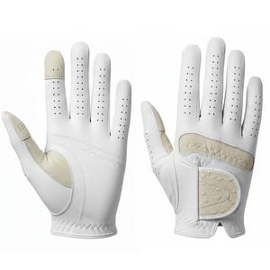 Guantes de golf usados para mano derecha e izquierda, de calidad premium a precio económico, transpirables, de material suave, con logo y color personalizados. - Product Image 1