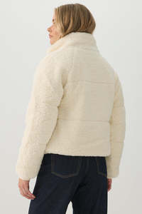 Custom <b>Women</b>’s <b>Sherpa</b> <b>Jacket</b> Premium Quality Breathable Fabric Wholesale Personalized Fleece <b>Jacket</b> <b>For</b> <b>Women</b> Outerwear OEM - Product Image 2
