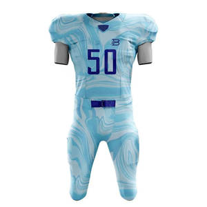 ชุดอเมริกันฟุตบอลขายดี ราคาถูก ออกแบบเองได้ ชุดอเมริกันฟุตบอลรุ่นล่าสุด - Product Image 1